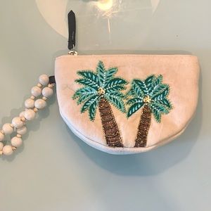 Beach Themed Wristlet NWOT
